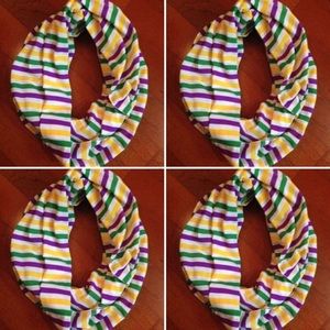 💜💚💛Mardi Gras Infinity Scarves💜💚💛